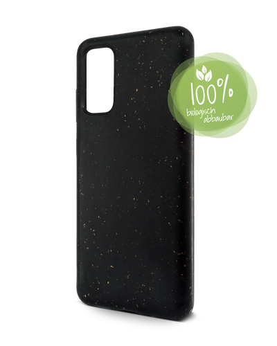 Schwarze Nachhaltige Handyhülle für Samsung Galaxy S20: 100% Biologisch Abbaubar