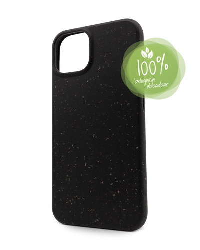 Schwarze Nachhaltige Handyhülle für Apple iPhone 13: 100% Biologisch Abbaubar