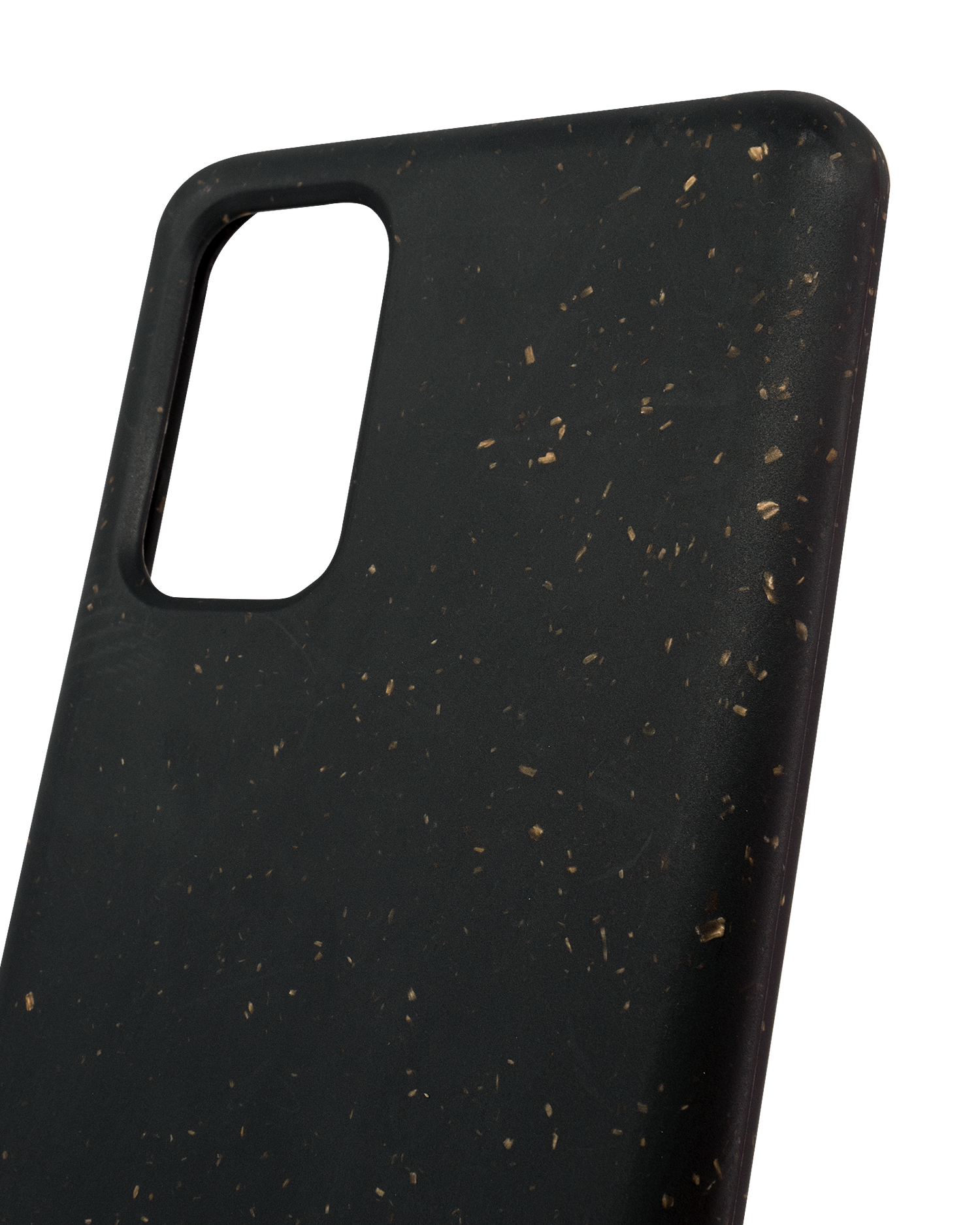 Schwarze Nachhaltige Handyhülle für Samsung Galaxy S20 Plus: Details Außen