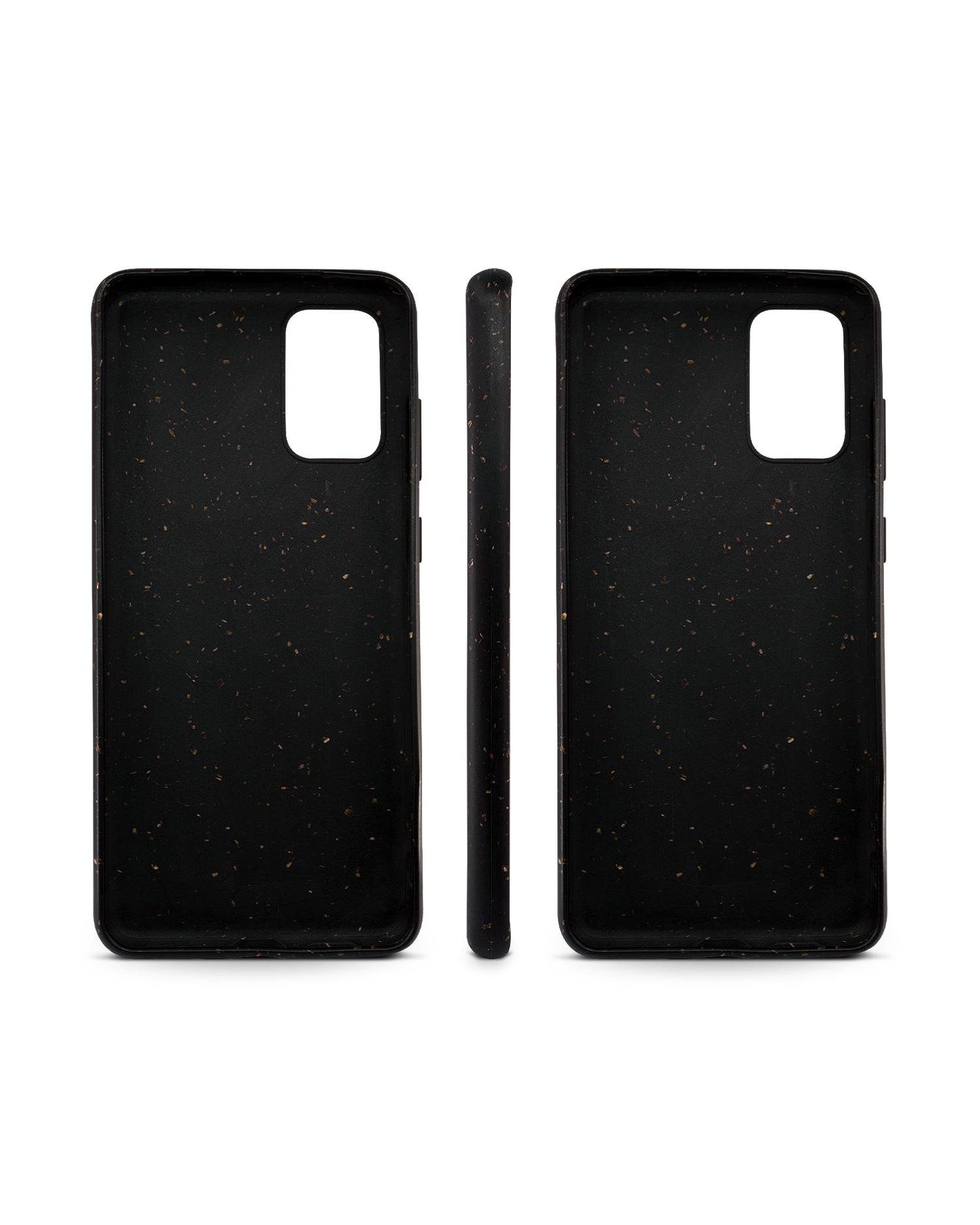 Schwarze Nachhaltige Handyhülle für Samsung Galaxy S20 Plus: Seitenansichten