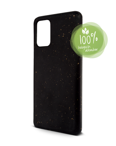Schwarze Nachhaltige Handyhülle für Samsung Galaxy S20 Plus: 100% Biologisch Abbaubar
