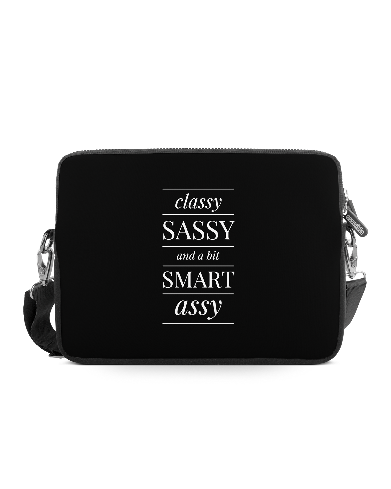 Classy Sassy Premium Laptoptasche 15 Zoll: Vorderansicht