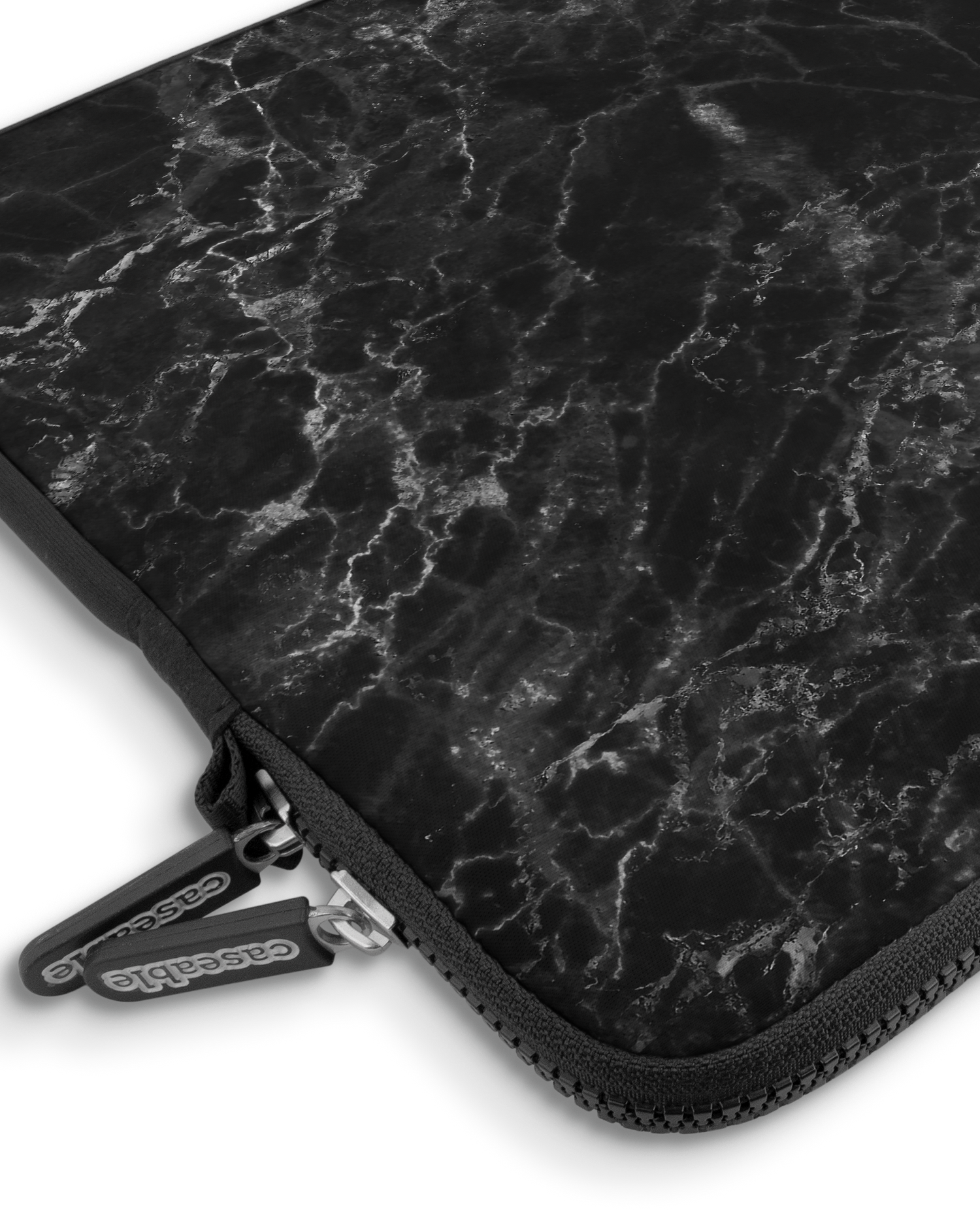Midnight Marble Premium Laptoptasche 15 Zoll mit Gerät im Inneren