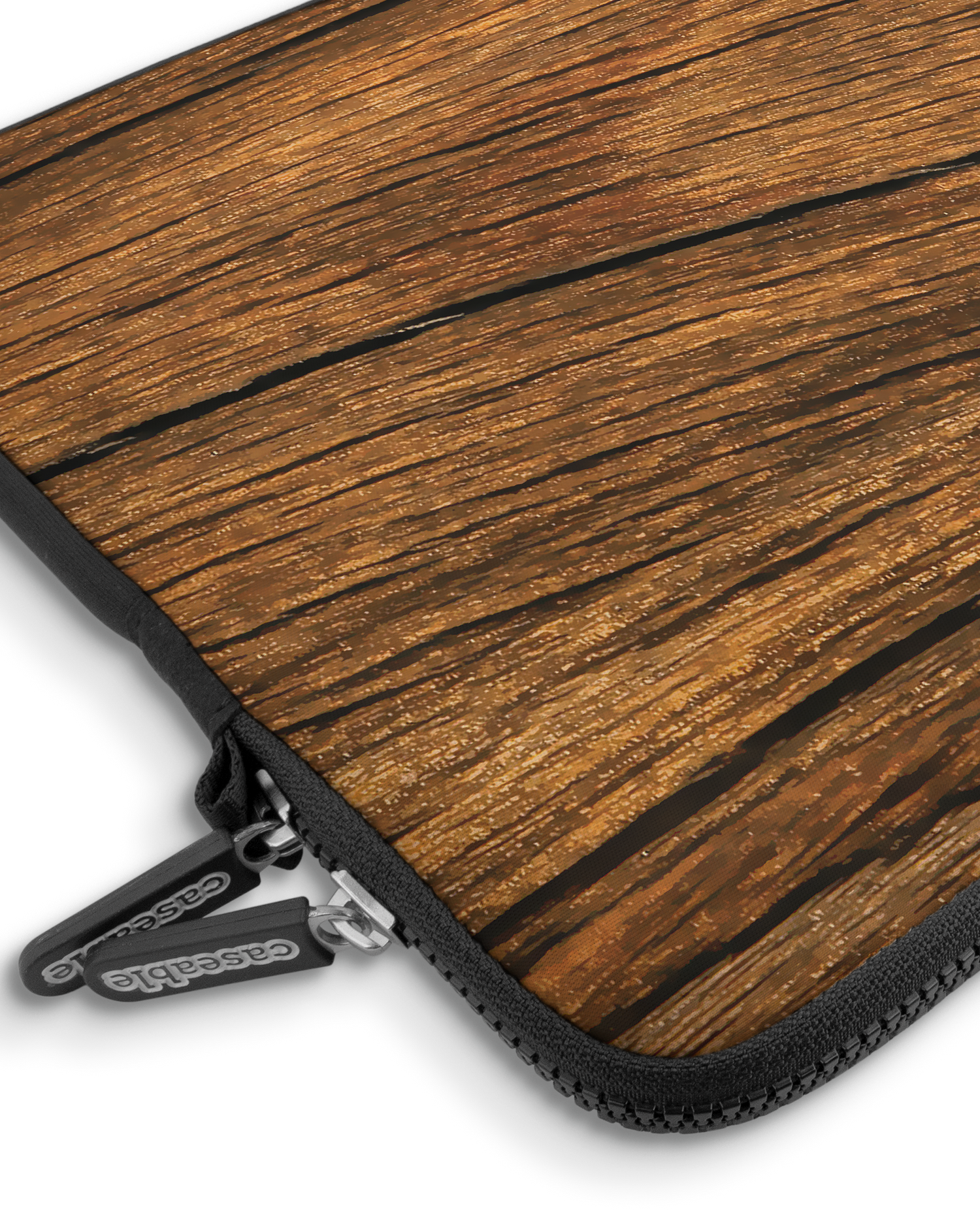 Wood Premium Laptoptasche 15 Zoll mit Gerät im Inneren