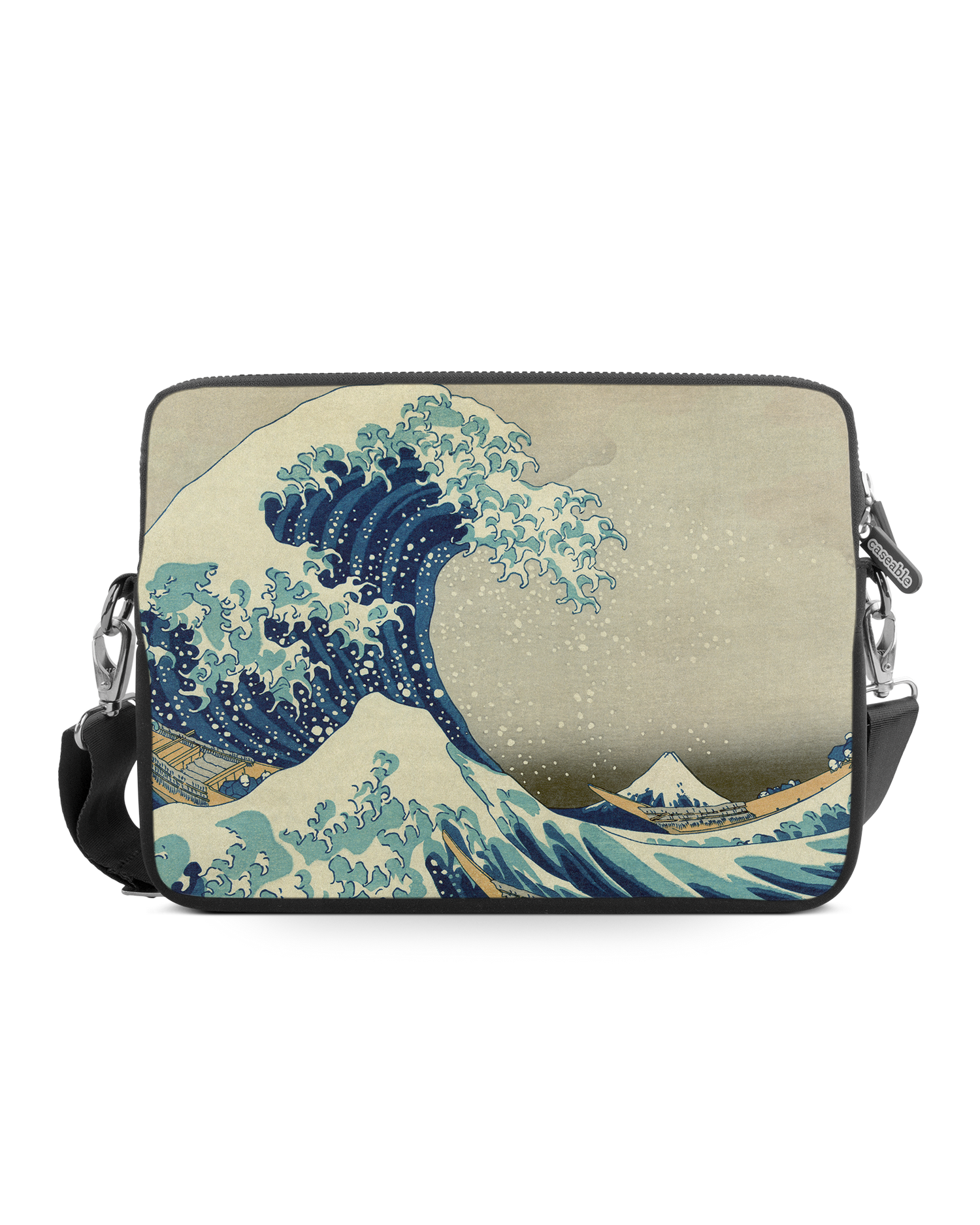 Great Wave Off Kanagawa By Hokusai Premium Laptoptasche 15 Zoll: Vorderansicht