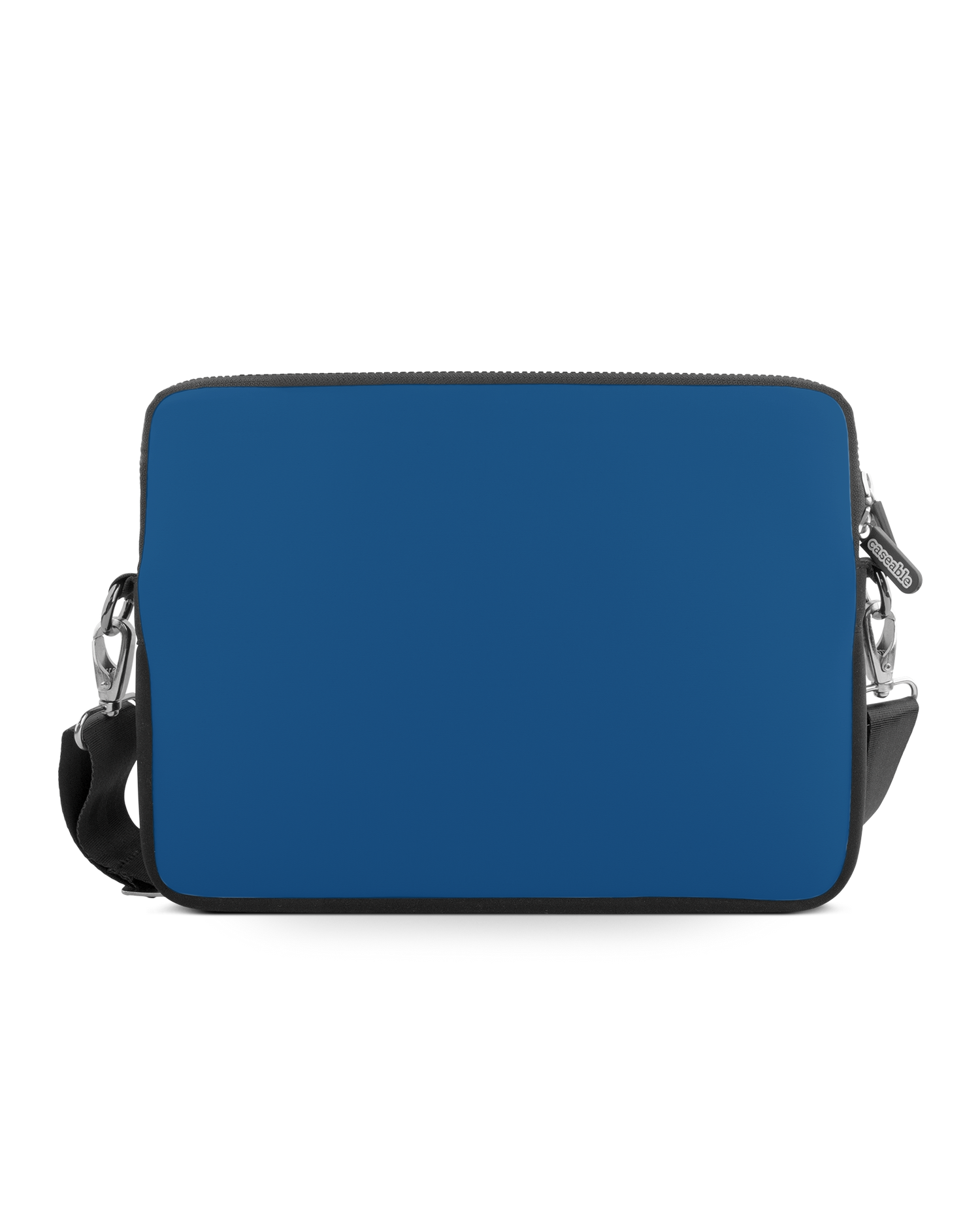 CLASSIC BLUE Premium Laptoptasche 15 Zoll: Vorderansicht