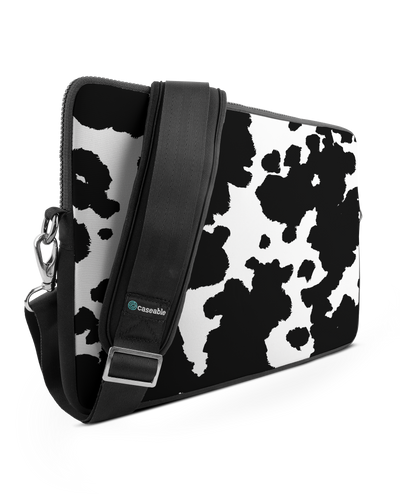 Cow Print Premium Laptoptasche 15 Zoll