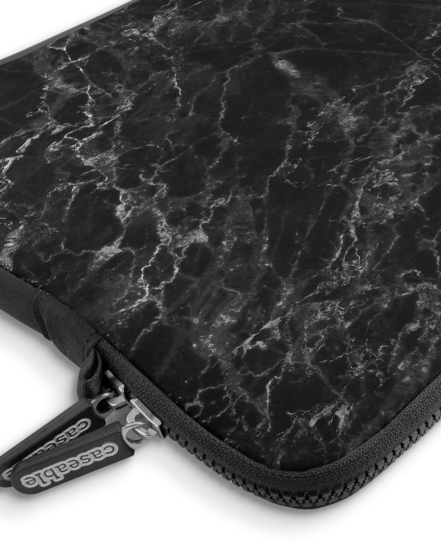 Midnight Marble Premium Laptoptasche 13-14 Zoll mit Gerät im Inneren