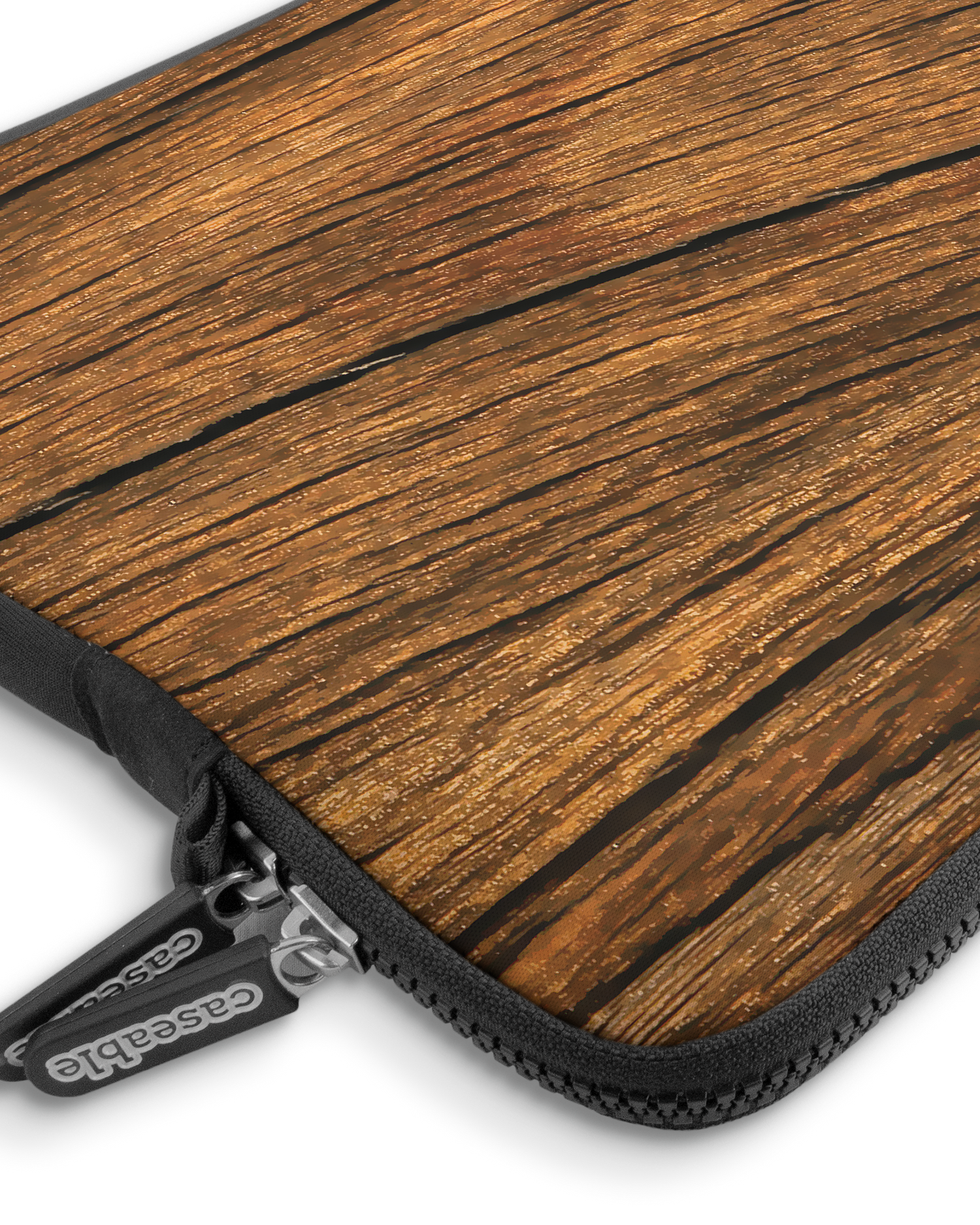 Wood Premium Laptoptasche 13-14 Zoll mit Gerät im Inneren