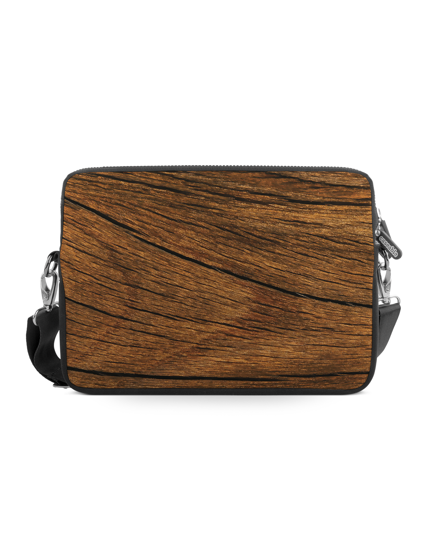Wood Premium Laptoptasche 13-14 Zoll: Vorderansicht