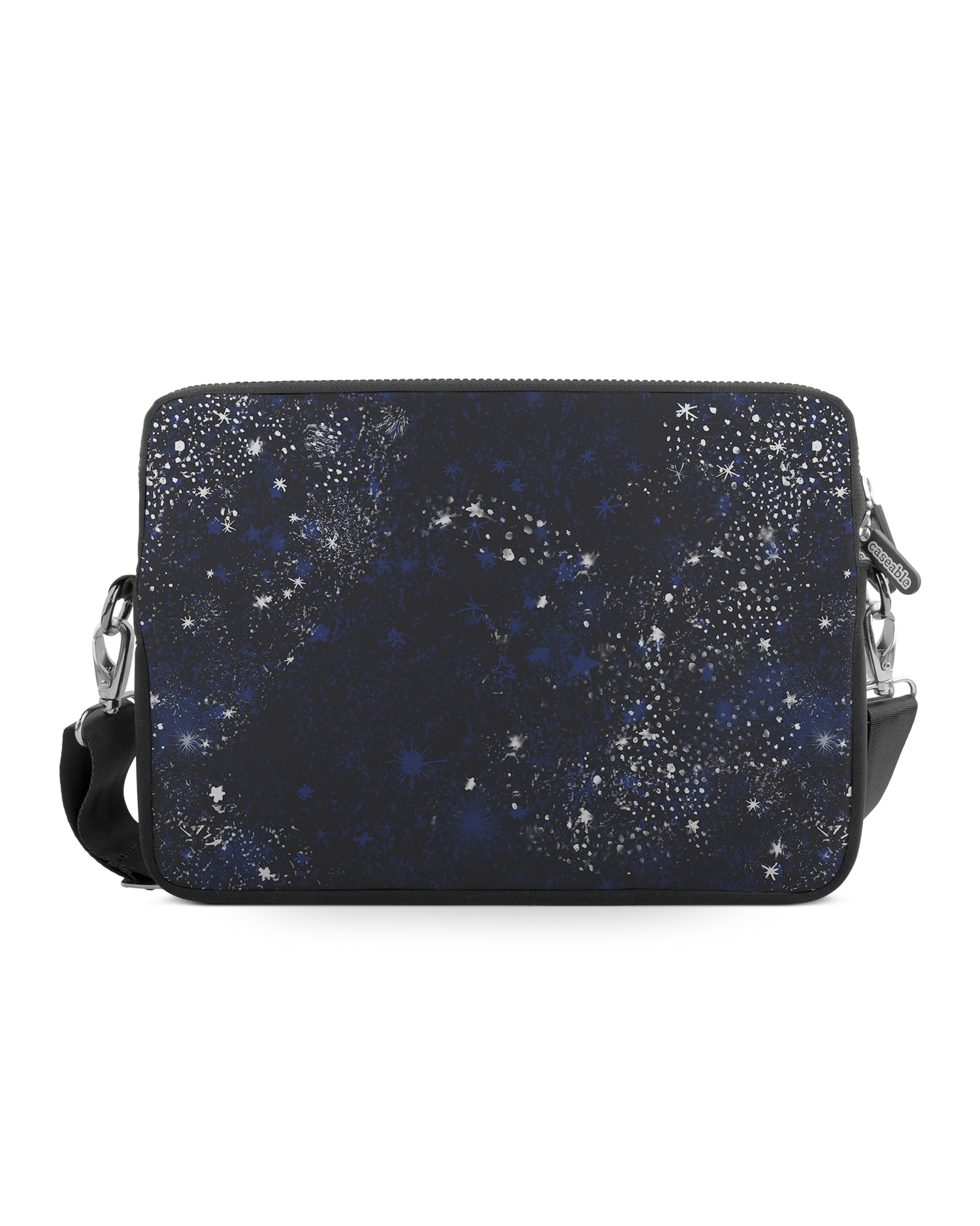 Starry Night Sky Premium Laptoptasche 13-14 Zoll: Vorderansicht