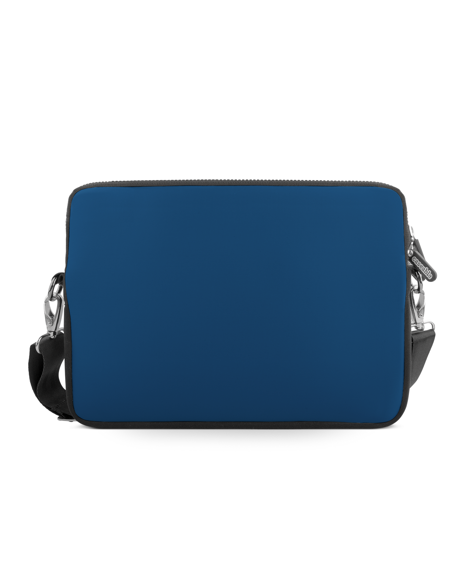 CLASSIC BLUE Premium Laptoptasche 13-14 Zoll: Vorderansicht