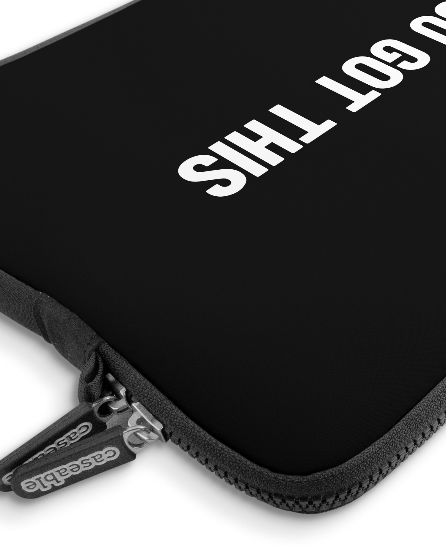 You Got This Black Premium Laptoptasche 13-14 Zoll mit Gerät im Inneren