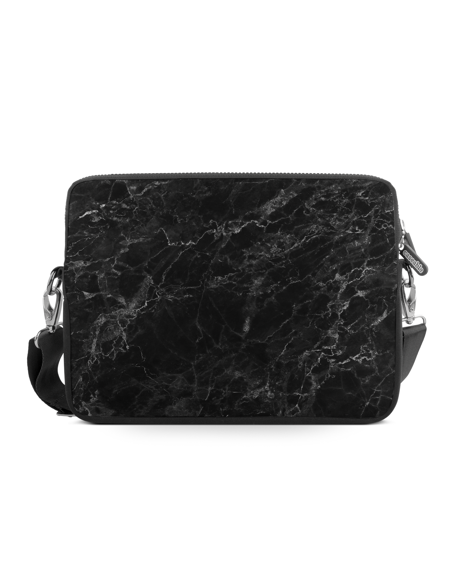 Midnight Marble Premium Laptoptasche 17 Zoll: Vorderansicht