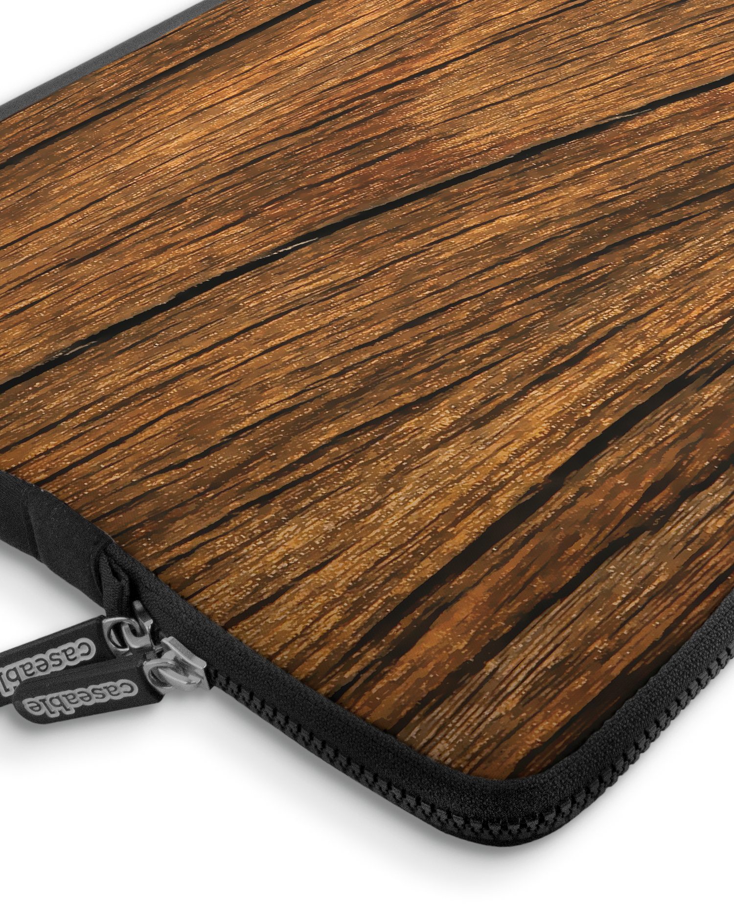 Wood Premium Laptoptasche 17 Zoll mit Gerät im Inneren