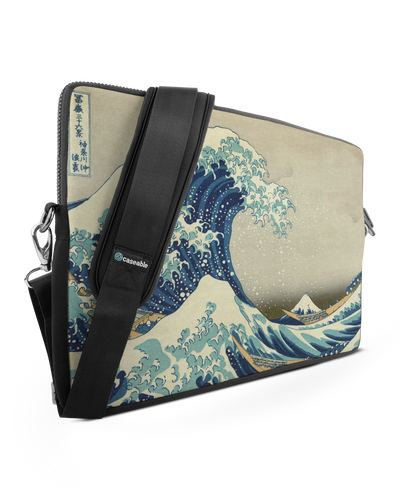 Great Wave Off Kanagawa By Hokusai Premium Laptoptasche 17 Zoll
