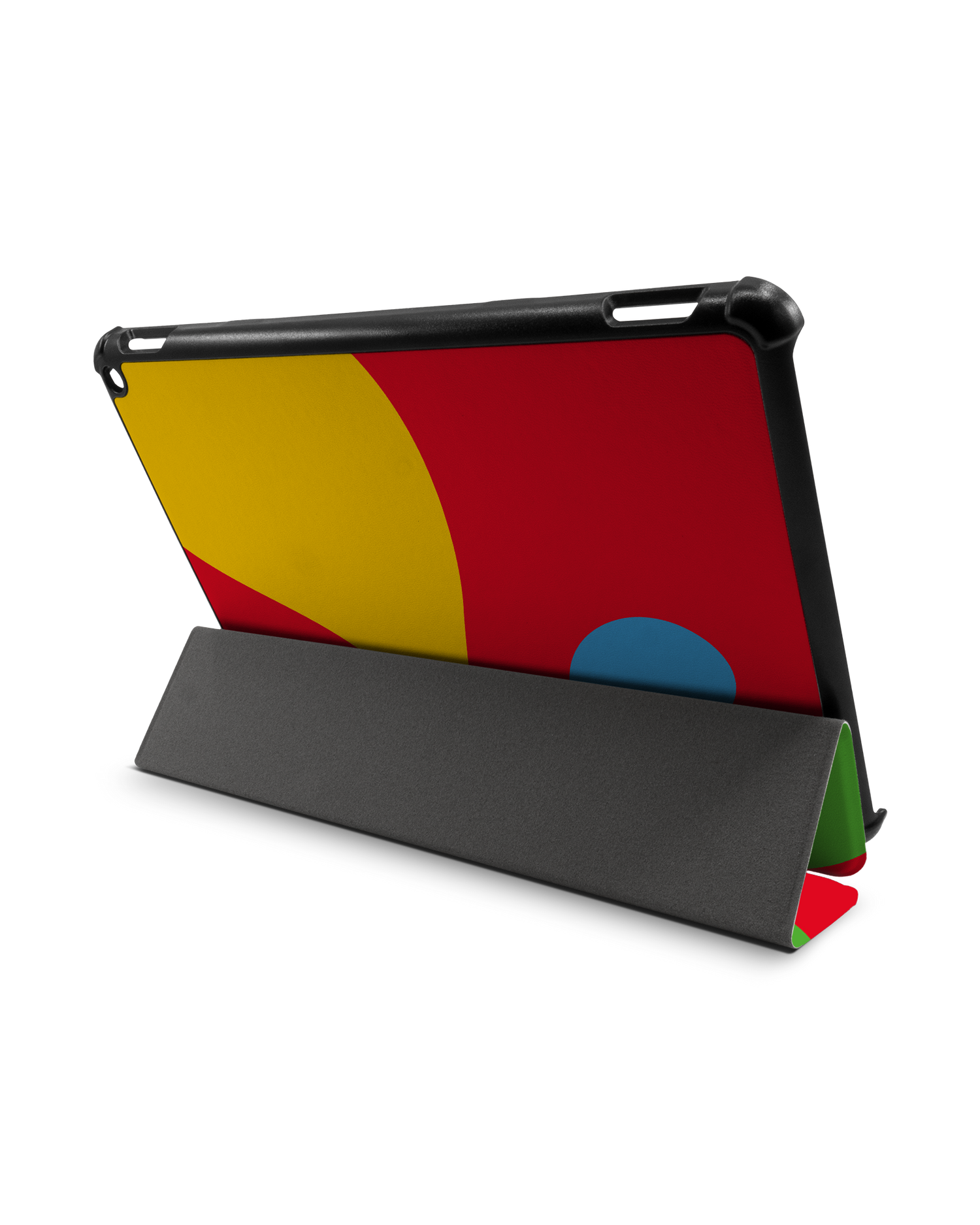 Pringles Chip Tablet Smart Case für Amazon Fire HD 10 (2021): Aufgestellt im Querformat
