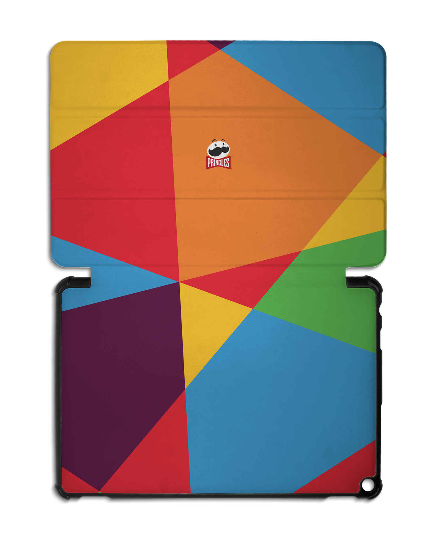 Pringles Abstract Tablet Smart Case für Amazon Fire HD 10 (2021): Aufgeklappt