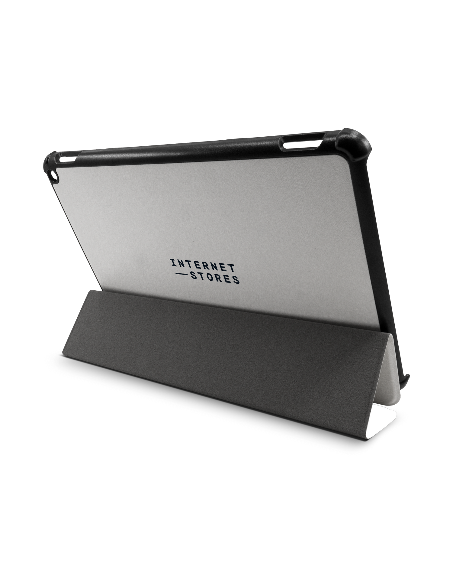 ISG White Tablet Smart Case für Amazon Fire HD 10 (2021): Aufgestellt im Querformat