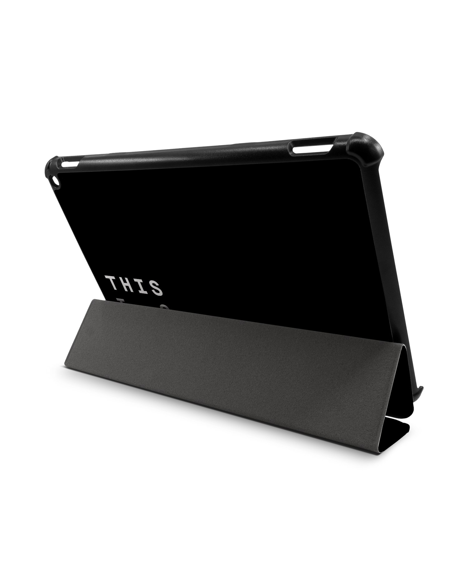 This Is Us Tablet Smart Case für Amazon Fire HD 10 (2021): Aufgestellt im Querformat