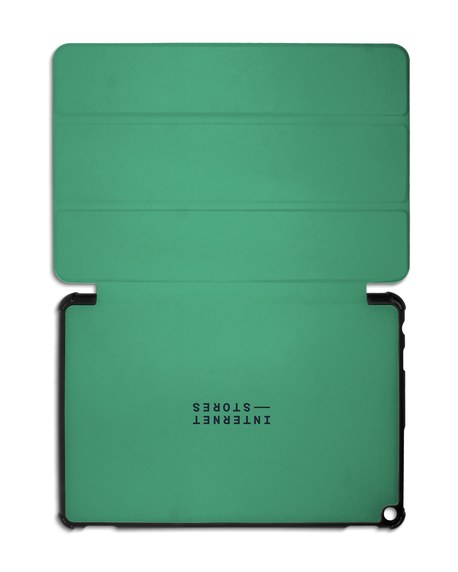 ISG Neon Green Tablet Smart Case für Amazon Fire HD 10 (2021): Aufgeklappt
