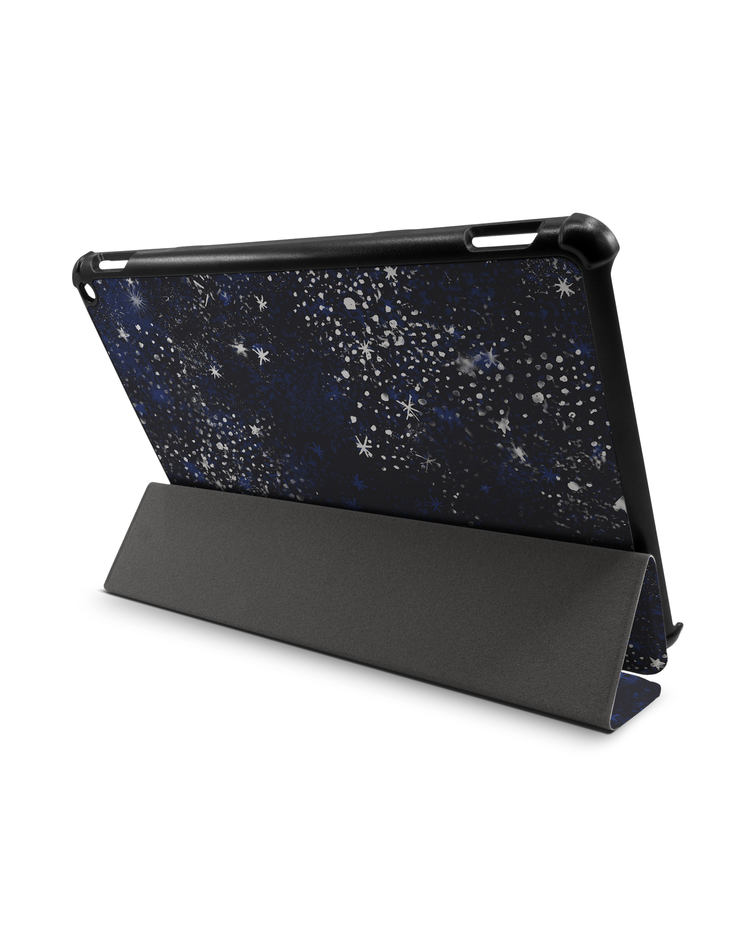 Starry Night Sky Tablet Smart Case für Amazon Fire HD 10 (2021): Aufgestellt im Querformat