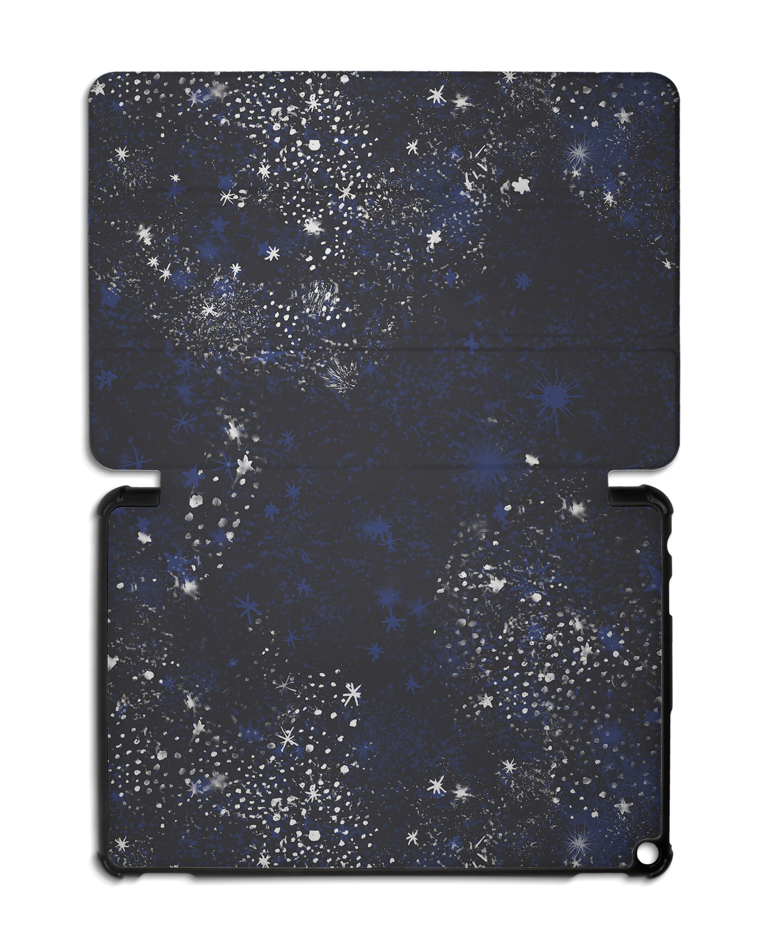 Starry Night Sky Tablet Smart Case für Amazon Fire HD 10 (2021): Aufgeklappt