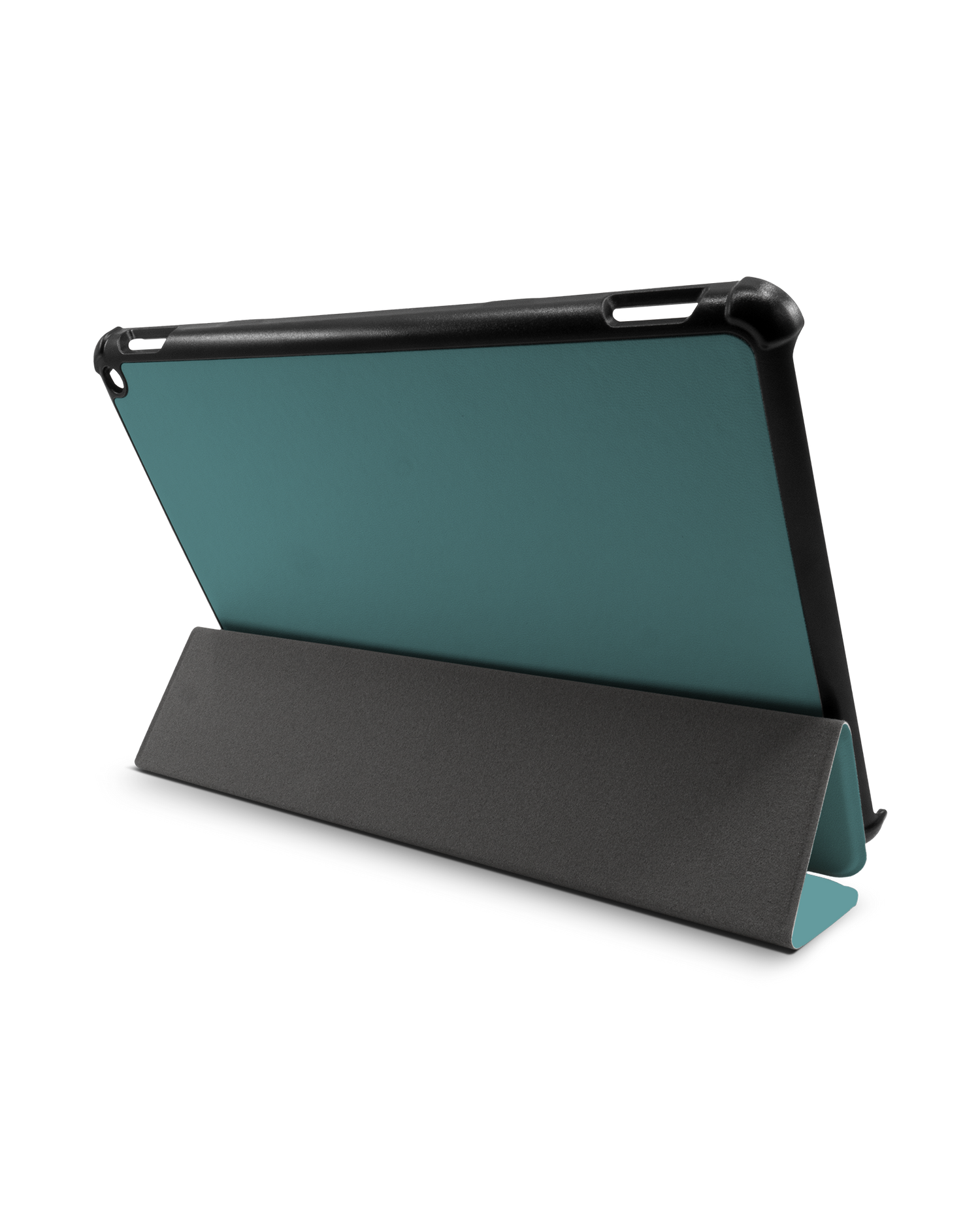 TURQUOISE Tablet Smart Case für Amazon Fire HD 10 (2021): Aufgestellt im Querformat