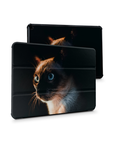 Siamese Cat Tablet Smart Case Amazon Fire HD 10 (2021): Frontansicht