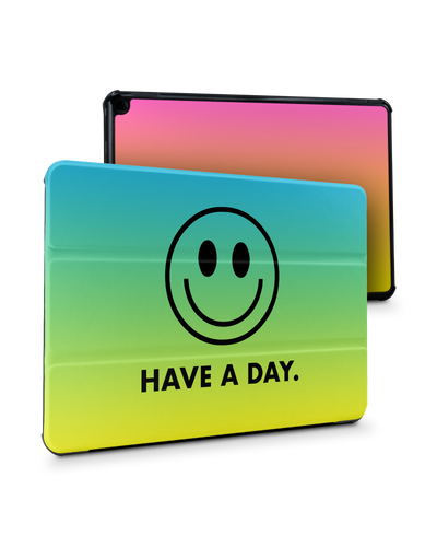 Have A Day Tablet Smart Case Amazon Fire HD 10 (2021): Frontansicht
