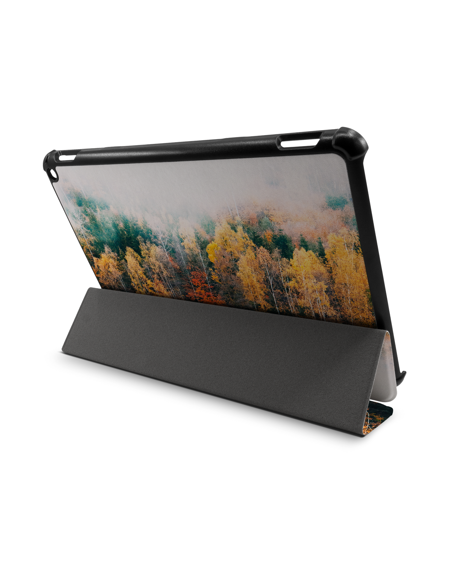 Fall Fog Tablet Smart Case Amazon Fire HD 10 (2021): Aufgestellt im Querformat