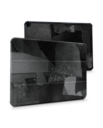 Torn Paper Collage Tablet Smart Case für Amazon Fire HD 10 (2021): Frontansicht