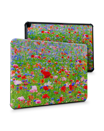 Flower Field Tablet Smart Case Amazon Fire HD 10 (2021): Frontansicht
