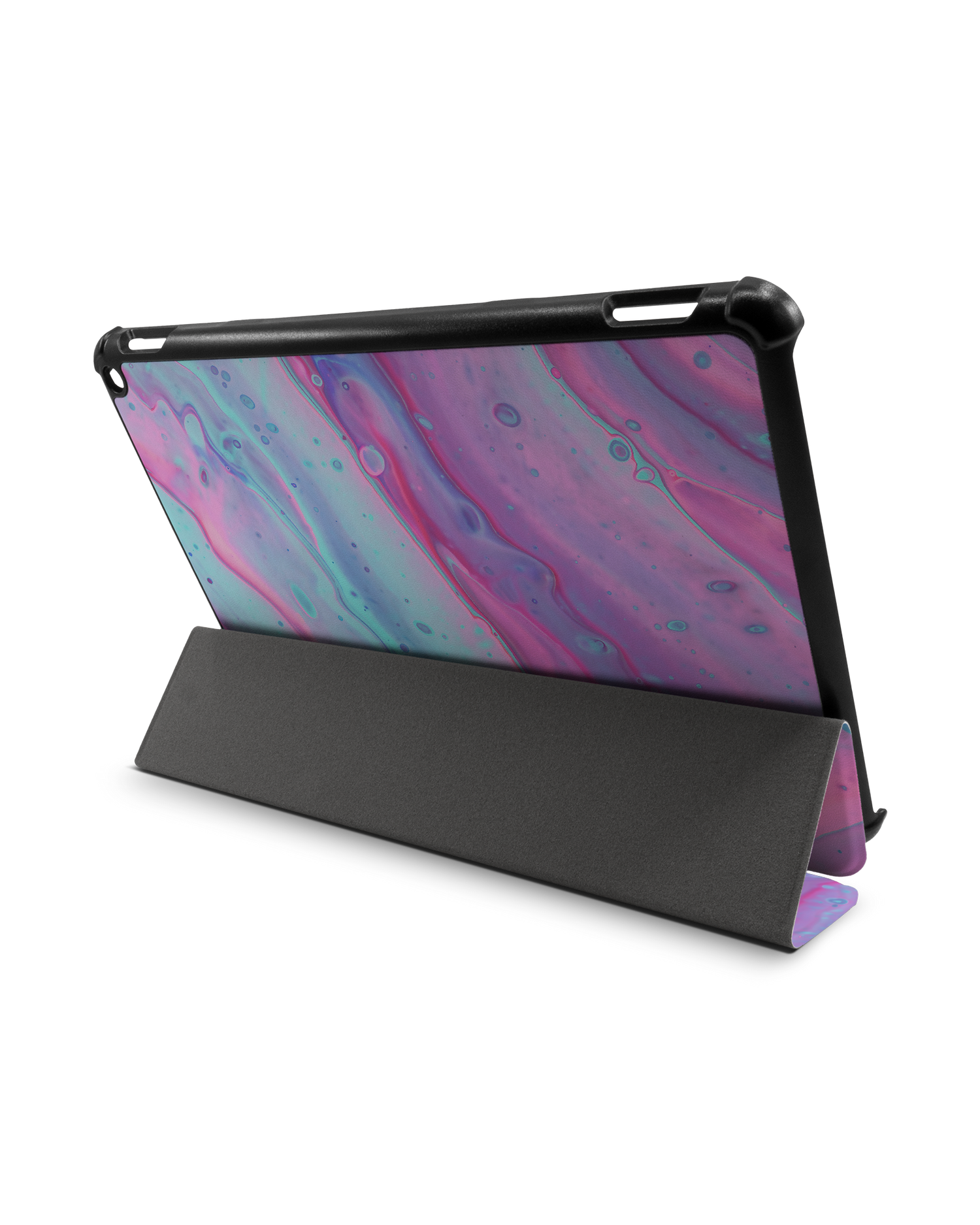 Wavey Tablet Smart Case für Amazon Fire HD 10 (2021): Aufgestellt im Querformat