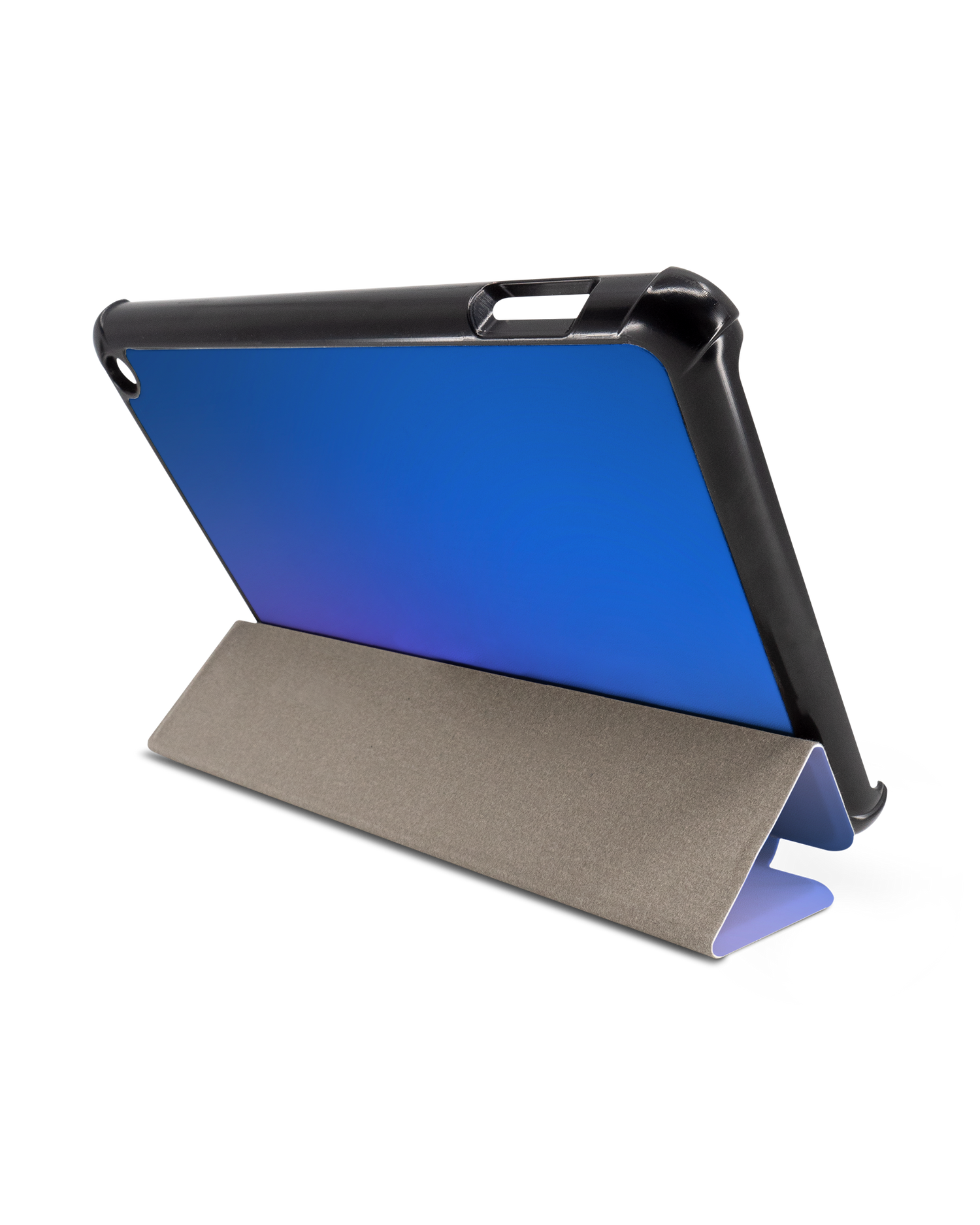 Blueberry Tablet Smart Case für Amazon Fire 7 (2022): Aufgestellt im Querformat