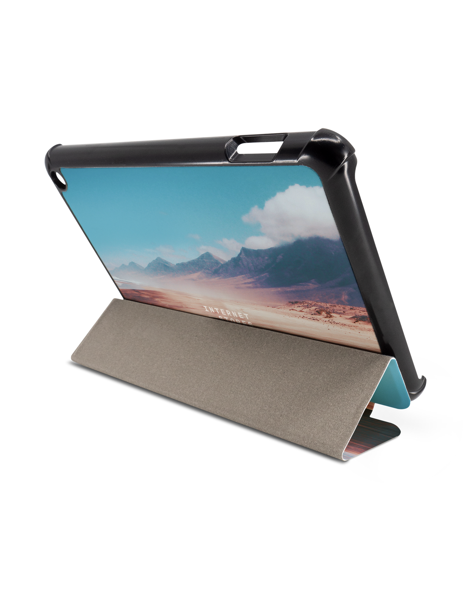 Sky Tablet Smart Case für Amazon Fire 7 (2022): Aufgestellt im Querformat