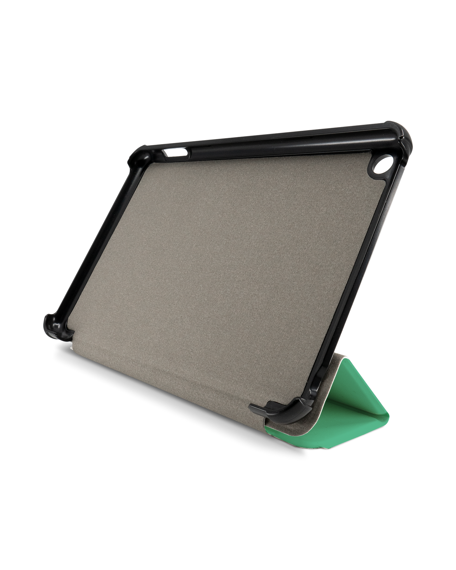 ISG Neon Green Tablet Smart Case für Amazon Fire 7 (2022): Frontansicht