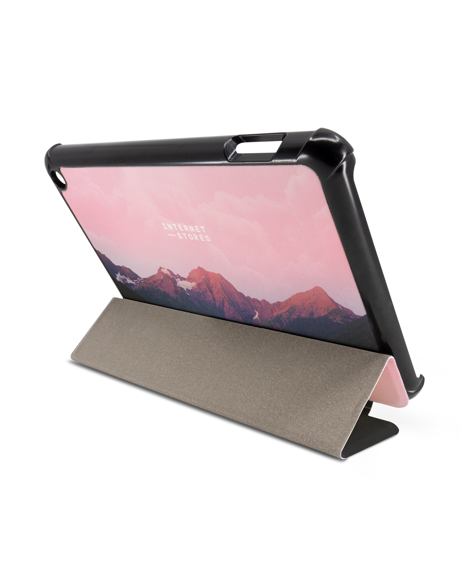 Lake Tablet Smart Case für Amazon Fire 7 (2022): Aufgestellt im Querformat