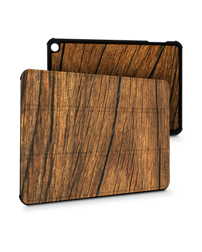 Wood Tablet Smart Case für Amazon Fire 7 (2022)