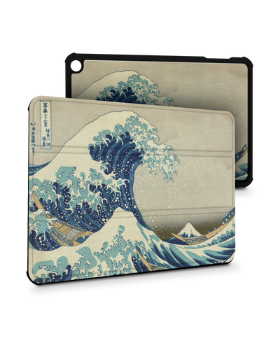 Great Wave Off Kanagawa By Hokusai Tablet Smart Case für Amazon Fire 7 (2022)
