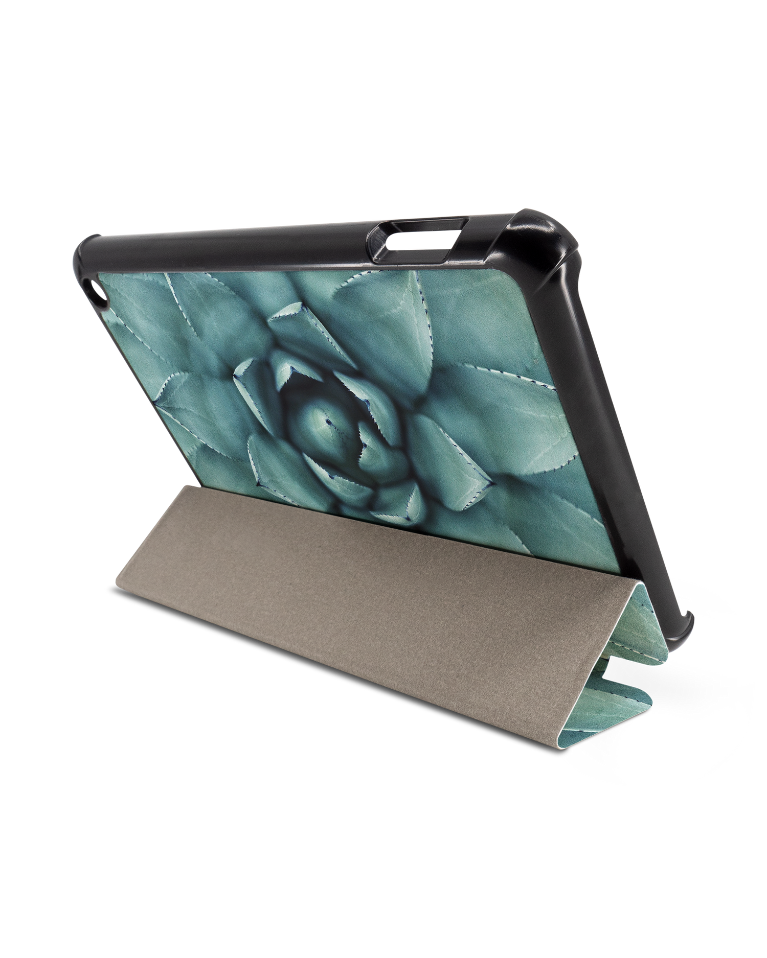 Beautiful Succulent Tablet Smart Case für Amazon Fire 7 (2022): Aufgestellt im Querformat