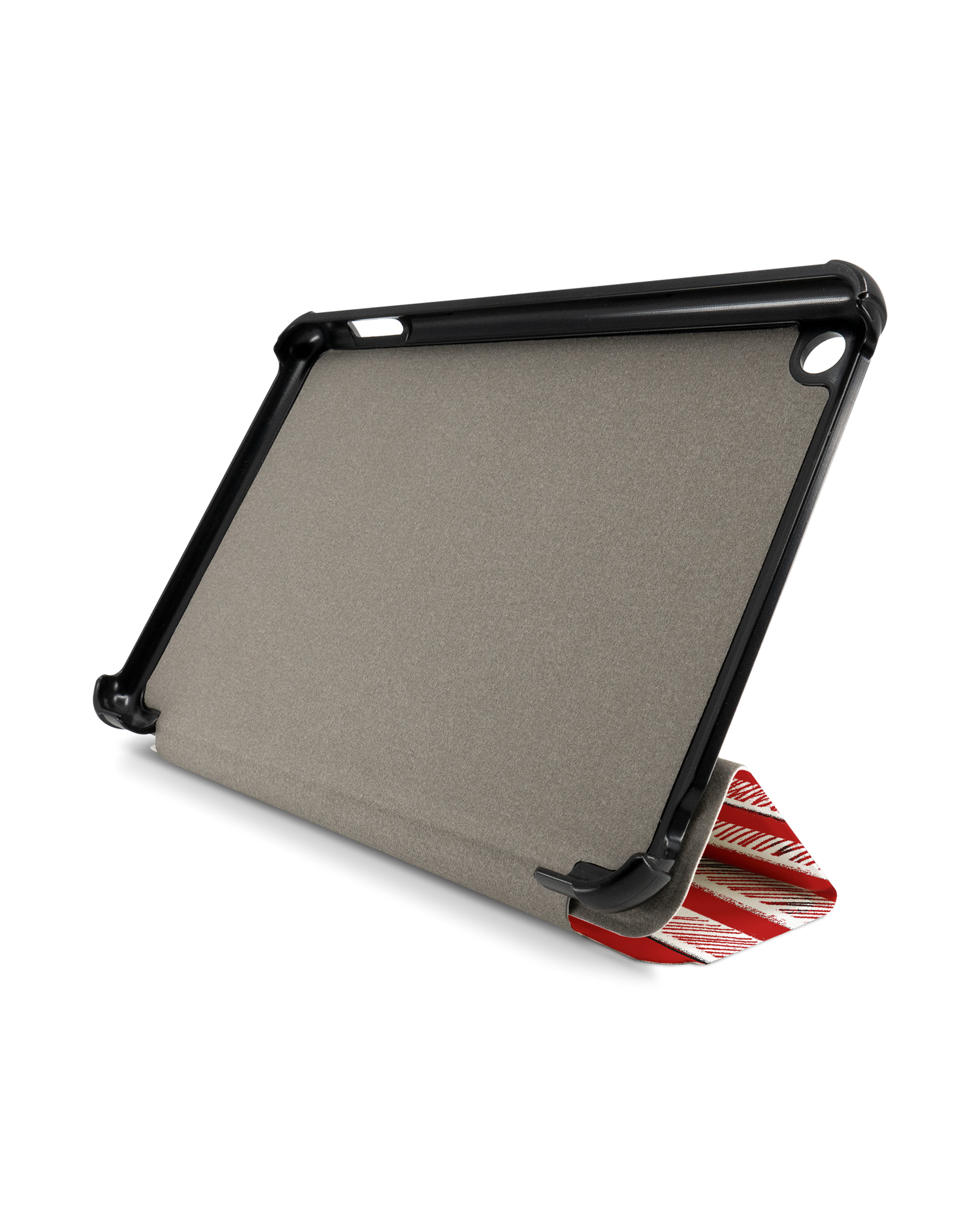 American Flag Color Tablet Smart Case für Amazon Fire 7 (2022): Frontansicht
