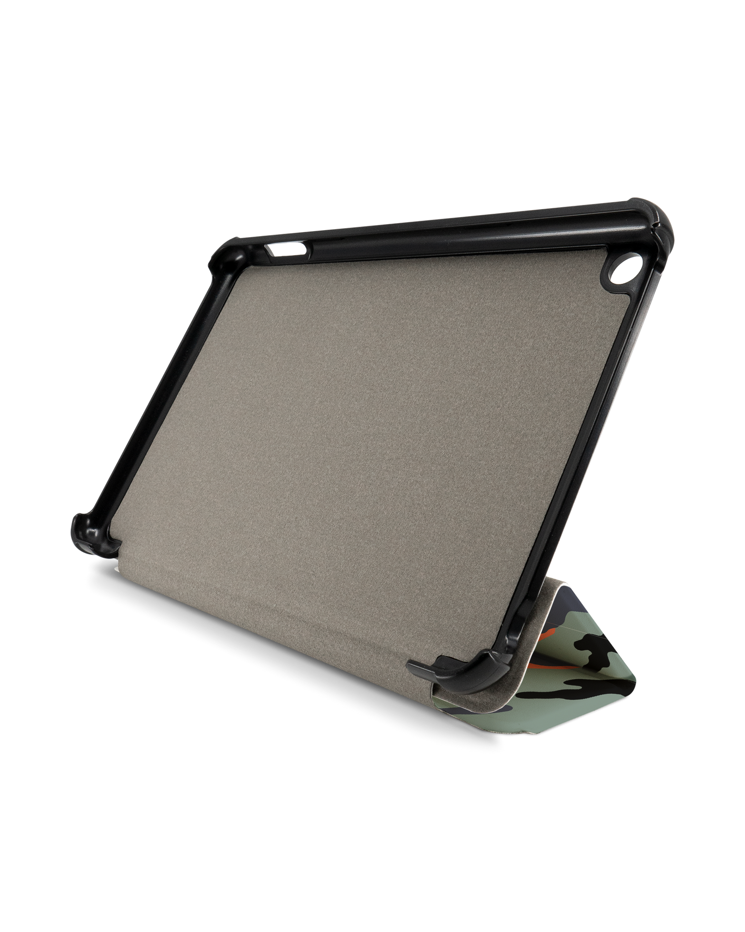 Camo Sunset Tablet Smart Case für Amazon Fire 7 (2022): Frontansicht