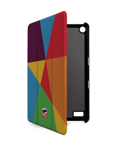 Pringles Abstract Tablet Smart Case für Amazon Fire 7: Frontansicht