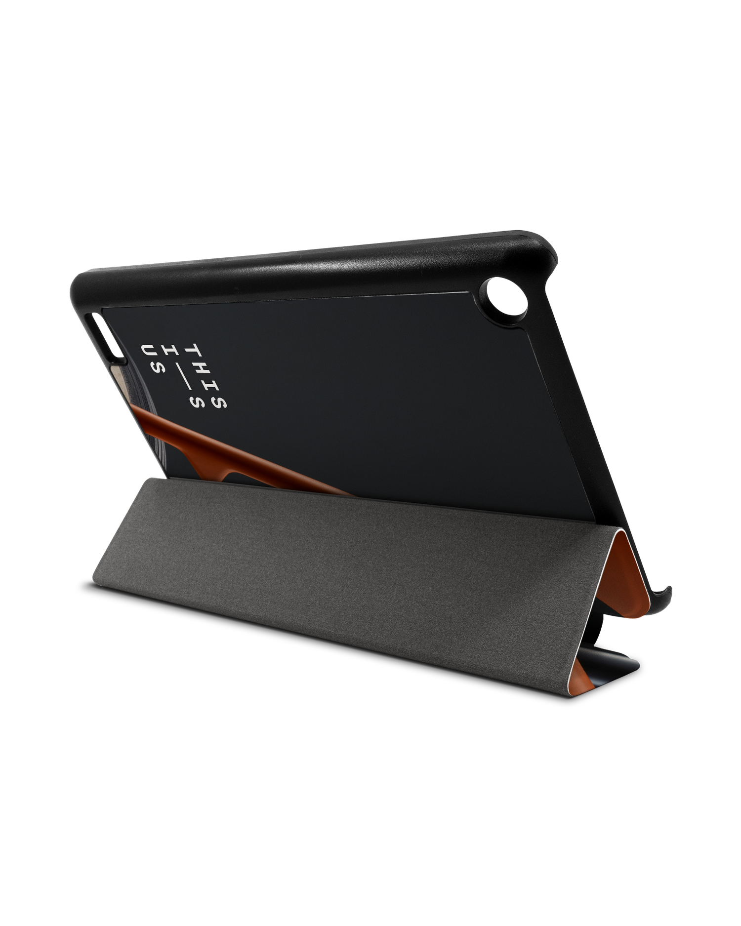 VRC Tablet Smart Case für Amazon Fire 7: Aufgestellt im Querformat