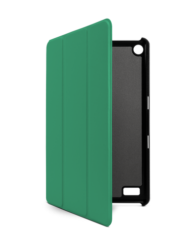ISG Neon Green Tablet Smart Case für Amazon Fire 7: Frontansicht