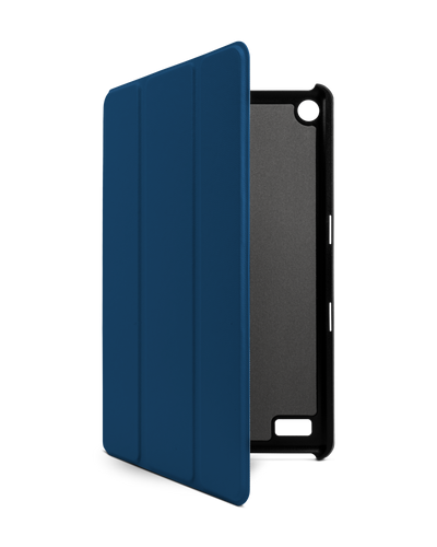 CLASSIC BLUE Tablet Smart Case für Amazon Fire 7: Frontansicht
