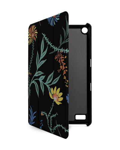 Woodland Spring Floral Tablet Smart Case für Amazon Fire 7: Frontansicht