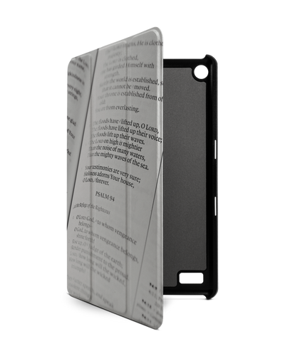 Bible Verse Tablet Smart Case für Amazon Fire 7: Frontansicht