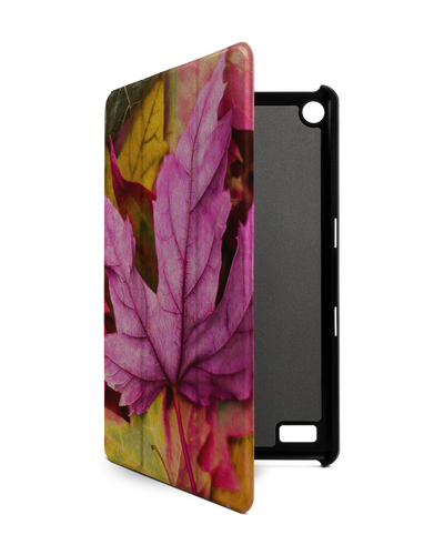 Autumn Leaves Tablet Smart Case für Amazon Fire 7: Frontansicht
